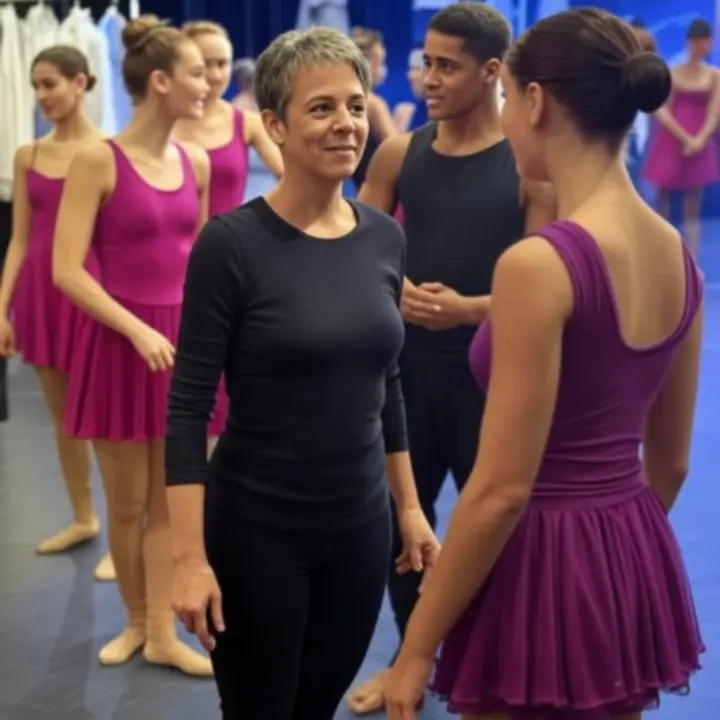 Táncosok a kulisszák mögött készülnek a DanceFlowwStudio előadására, jelmezpróbával és bemelegítéssel.